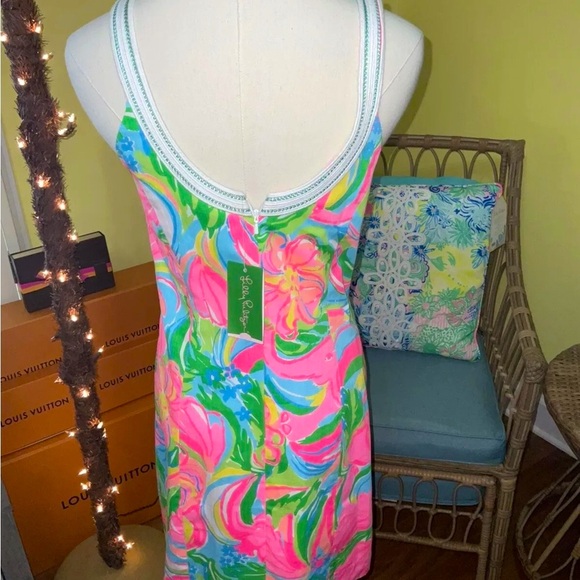 Lilly Pulitzer NWT Tessa Shift Dress So A Peeling Size 2 - Picture 11 of 12